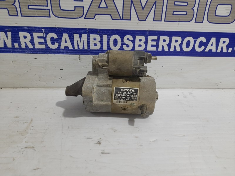 Recambio de motor arranque para toyota yaris (ncp1/nlp1/scp1) 1.0 cat referencia OEM IAM 281000J010  
