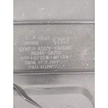 Recambio de cubierta motor para hyundai i30 (fd) 1.6 crdi referencia OEM IAM 292402A751  