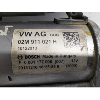Recambio de motor arranque para seat mii (kf1) 1.0 referencia OEM IAM 02M911021H  