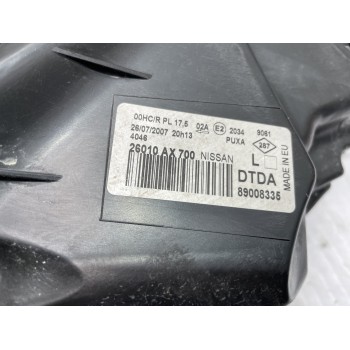 Recambio de faro derecho para nissan micra (k12e) acenta referencia OEM IAM 26010AX700  