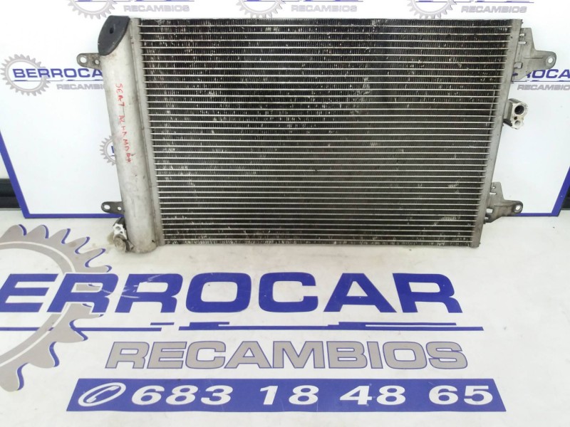 Recambio de condensador / radiador aire acondicionado para seat alhambra (7v9) 2.0 tdi referencia OEM IAM 7M3820411E  