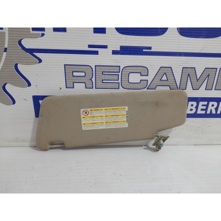 Recambio de parasol derecho para mercedes-benz clase e (w212) lim. 2.1 cdi cat referencia OEM IAM A2128101610  