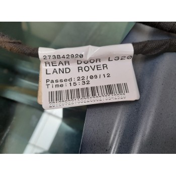 Recambio de puerta trasera izquierda para land rover range rover sport referencia OEM IAM 5H3224630DA  