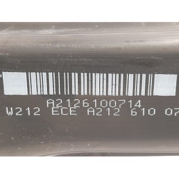 Recambio de refuerzo paragolpes trasero para mercedes-benz clase e (w212) lim. 2.1 cdi cat referencia OEM IAM A2126100714  