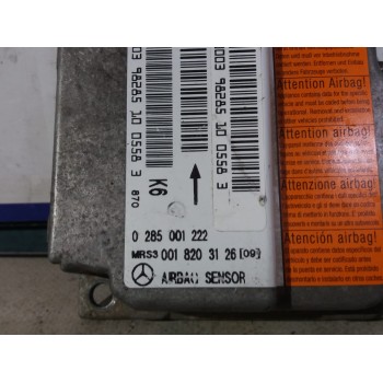 Recambio de centralita airbag para mercedes-benz clase a (w168) 1.4 cat referencia OEM IAM 0285001222  
