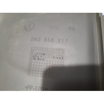 Recambio de moldura lateral para volkswagen caddy ka/kb (2k) 1.9 tdi referencia OEM IAM 2K0858217  