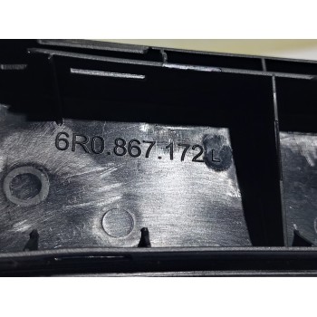 Recambio de maneta interior trasera derecha para volkswagen polo (6c1) advance bluemotion referencia OEM IAM 6R0867180K / 6R0867