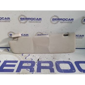 Recambio de parasol izquierdo para citroën jumper kasten 2.2 e-hdi fap cat referencia OEM IAM T0793  