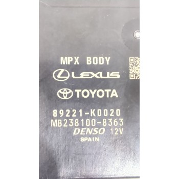 Recambio de modulo electronico para toyota yaris (_p21_, _pa1_, _ph1_) 1.5 hybrid (mxph11) referencia OEM IAM 89221k0020  