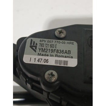 Recambio de pedal acelerador para seat alhambra (7v8, 7v9) 1.9 tdi referencia OEM IAM 7M3721603E  