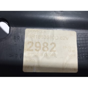 Recambio de moldura para volkswagen polo (6c1) advance bluemotion referencia OEM IAM 6R1863680D  