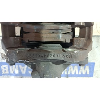 Recambio de pinza de freno delantera derecha para peugeot 206 berlina 1.9 diesel referencia OEM IAM 0204Y01229  