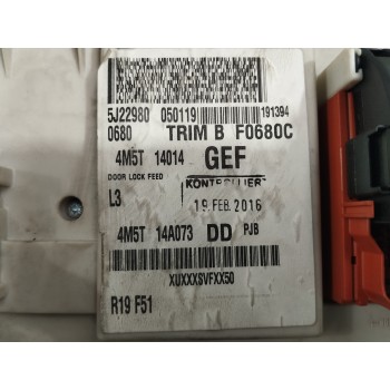 Recambio de caja reles / fusibles para ford focus berlina (cap) 1.6 16v cat referencia OEM IAM 4M5T14A073DD  