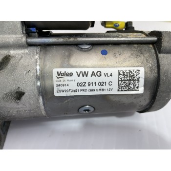 Recambio de motor arranque para volkswagen polo (6c1) advance bluemotion referencia OEM IAM 02Z911021C  