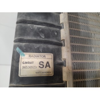 Recambio de radiador agua para daewoo kalos 1.2 cat referencia OEM IAM 96536523  