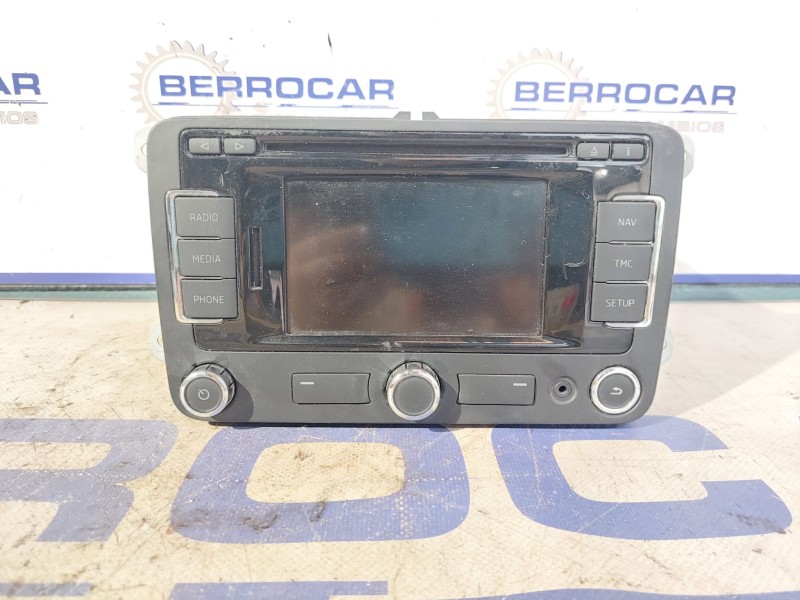 Recambio de sistema audio / radio cd para skoda spaceback (5h) 1.6 tdi referencia OEM IAM 5JA035192  
