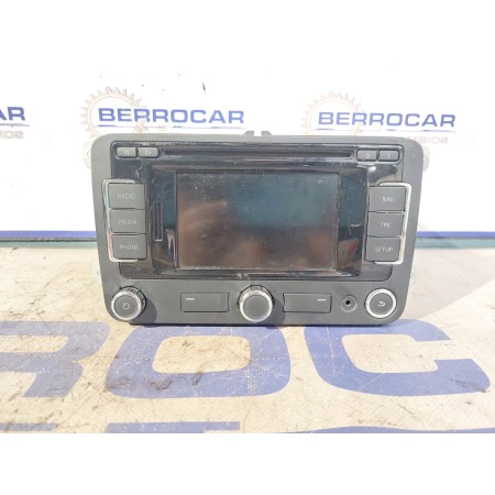 Recambio de sistema audio / radio cd para skoda spaceback (5h) 1.6 tdi referencia OEM IAM 5JA035192  