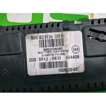 Recambio de pantalla multifuncion para citroën c4 berlina 1.6 16v hdi referencia OEM IAM 9662226080  
