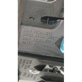 Recambio de rejilla aireadora para nissan qashqai ii (j11, j11_) 1.5 dci referencia OEM IAM 687604EA0A  