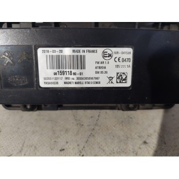 Recambio de modulo electronico para peugeot 208 1.6 blue-hdi fap referencia OEM IAM 9815911880  