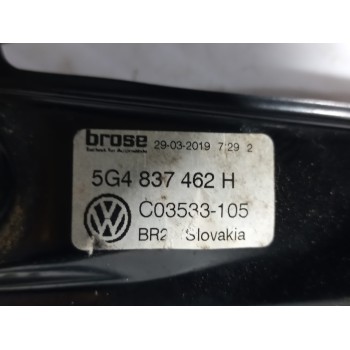 Recambio de elevalunas delantero derecho para volkswagen golf vii lim. (5g1) comfortline bluemotion referencia OEM IAM 5G4837462