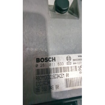 Recambio de centralita motor uce para peugeot 407 (6d_) 1.6 hdi 110 (6d9hzc, 6d9hyc) referencia OEM IAM 0281011633  