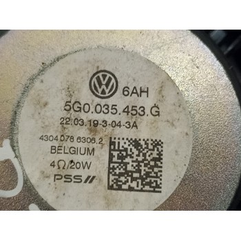 Recambio de altavoz puerta delantera derecha para volkswagen golf vii lim. (5g1) comfortline bluemotion referencia OEM IAM 5G003
