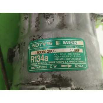 Recambio de compresor aire acondicionado para citroën evasion 1.9 turbodiesel referencia OEM IAM 1106F  