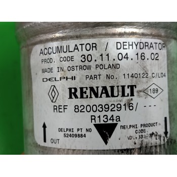 Recambio de filtro secante para renault espace iv (jk0) 2.2 dci turbodiesel referencia OEM IAM 8200392916  