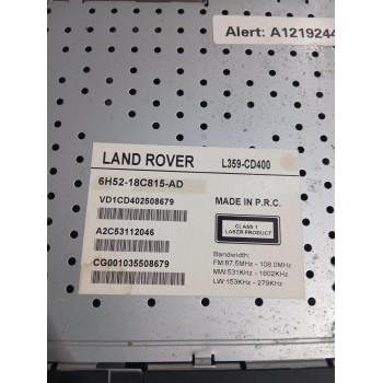 Recambio de sistema audio / radio cd para land rover freelander 2 (l359) 2.2 td4 4x4 referencia OEM IAM 6H5218C815AD  