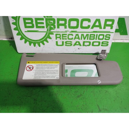 Recambio de parasol derecho para volkswagen passat berlina (3c2) 2.0 tdi referencia OEM IAM 3C0857552J  