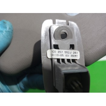 Recambio de parasol derecho para volkswagen passat berlina (3c2) 2.0 tdi referencia OEM IAM 3C0857552J  