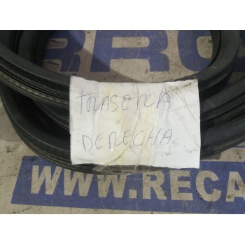 Recambio de gomas contorno puerta para peugeot 208 1.6 blue-hdi fap referencia OEM IAM TRASERA DERECHA  