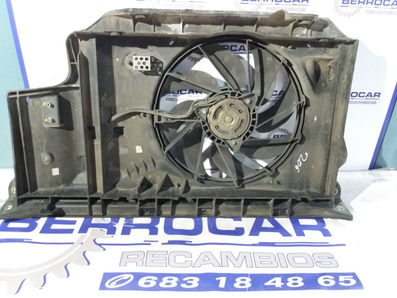 Recambio de electroventilador para peugeot 206 berlina 1.9 diesel referencia OEM IAM 9643386780  