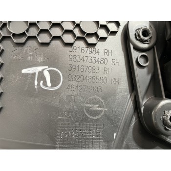 Recambio de guarnecido puerta trasera derecha para opel corsa f edition referencia OEM IAM 9834733480  