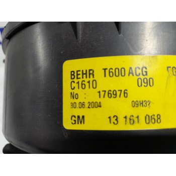 Recambio de motor calefaccion para opel zafira a elegance referencia OEM IAM 13161068  