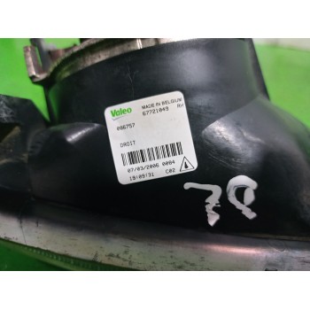 Recambio de faro antiniebla derecho para citroën xsara berlina 1.9 d sx referencia OEM IAM 67721049  