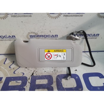 Recambio de parasol derecho para citroën c5 berlina 1.6 hdi fap referencia OEM IAM 16118599BJ NUEVO  