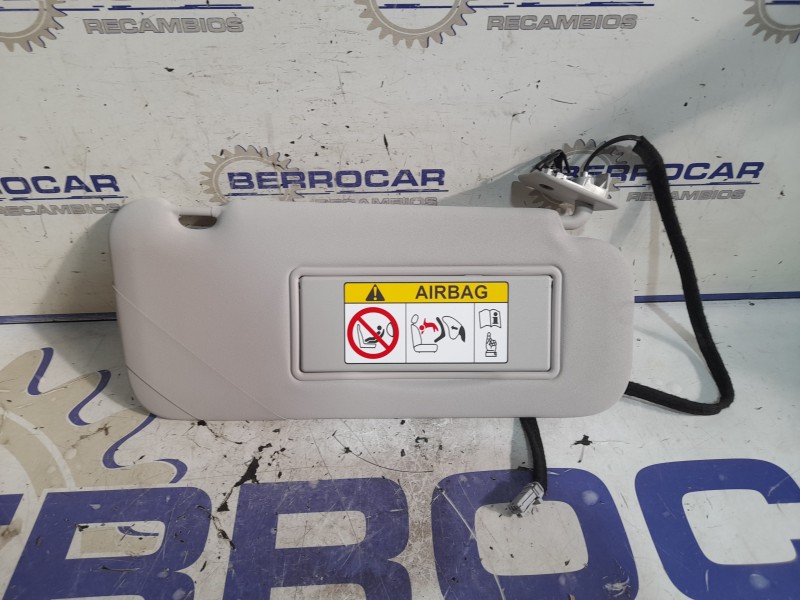 Recambio de parasol derecho para citroën c5 berlina 1.6 hdi fap referencia OEM IAM 16118599BJ NUEVO  