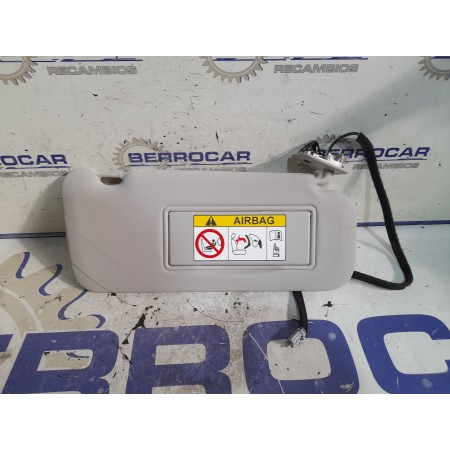 Recambio de parasol derecho para citroën c5 berlina 1.6 hdi fap referencia OEM IAM 16118599BJ NUEVO  