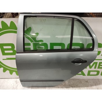 Recambio de puerta trasera izquierda para skoda fabia (6y2/6y3) 1.2 12v referencia OEM IAM 6Y6833055  