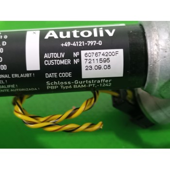 Recambio de enganche cinturon para bmw serie 3 touring (e91) 2.0 16v referencia OEM IAM 606901300 / 607674200  