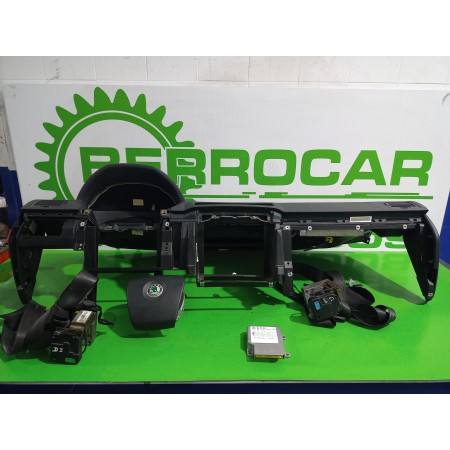Recambio de kit airbag para skoda fabia (6y2/6y3) 1.2 12v referencia OEM IAM 1C0909601 / 6Y0880201F  