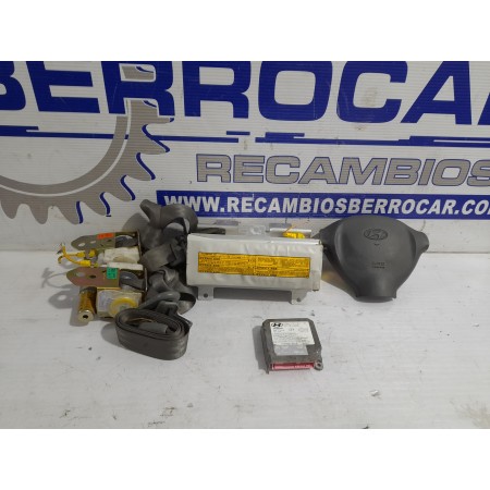 Recambio de kit airbag para hyundai santa fe (sm) 2.0 crdi cat referencia OEM IAM 9591026600  