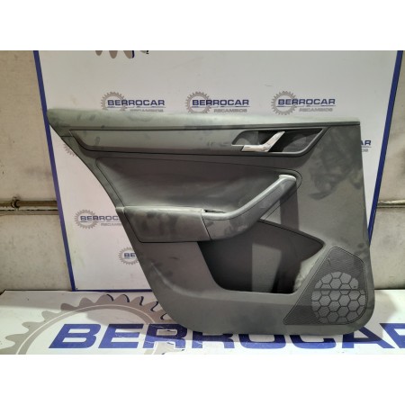 Recambio de guarnecido puerta trasera izquierda para skoda spaceback (5h) 1.6 tdi referencia OEM IAM 60U867023D CCI  