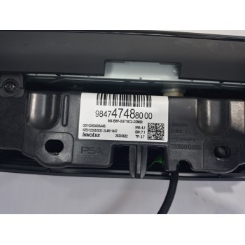 Recambio de pantalla multifuncion para jeep avenger altitude referencia OEM IAM 9847474880  