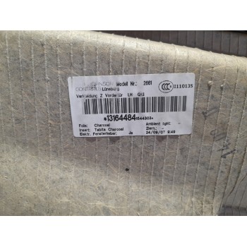 Recambio de guarnecido puerta delantera izquierda para opel zafira b referencia OEM IAM 13164484  