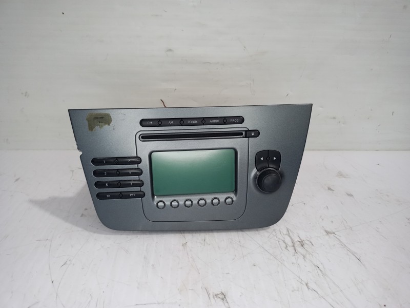 Recambio de sistema audio / radio cd para seat altea xl (5p5) family referencia OEM IAM 5P1035186B  