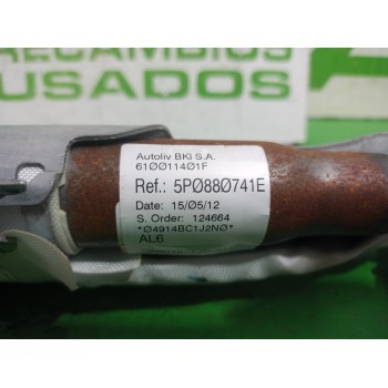Recambio de airbag cortina delantero izquierdo para seat altea xl (5p5) style ecomotive referencia OEM IAM 5P0880741E  