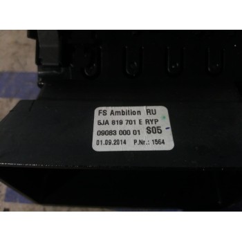 Recambio de rejilla aireadora para skoda spaceback (5h) 1.6 tdi referencia OEM IAM 5JA819701  